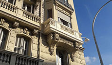 Rénovation d'un balcon à Nice avec purge des parties abimées