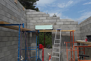 Construction Extension de villa