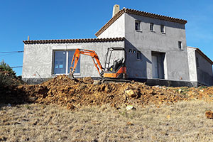 Construction Mur de soutènement à Saint Laurent du Var