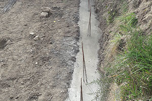 Création d'un Mur de soutènement à Pierrefeu