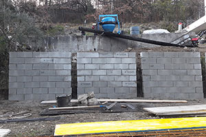 Création d'un Mur de soutènement à Pierrefeu